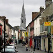 Town road in Ennis Ireland